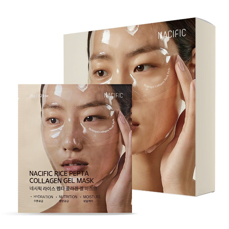 Rice Pepta Collagen Gel Mask - Nacific