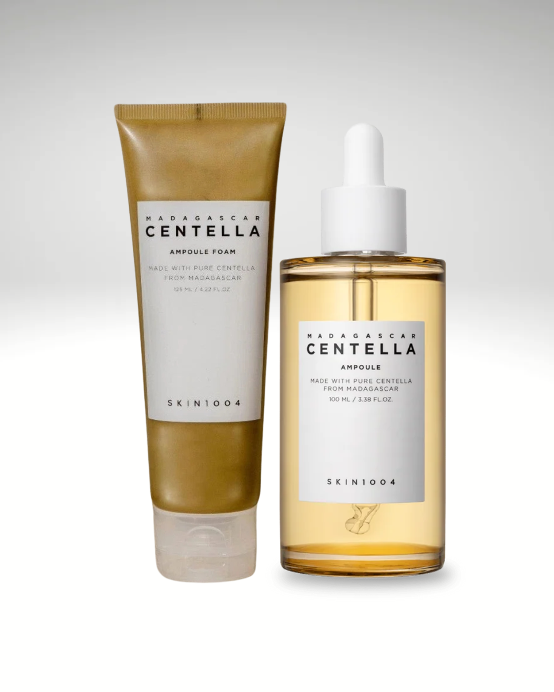 Set Rescate & Barrera Cutánea: Skin1004 Centella Ampoule Foam + Skin1004 Sérum Madagascar 100ml