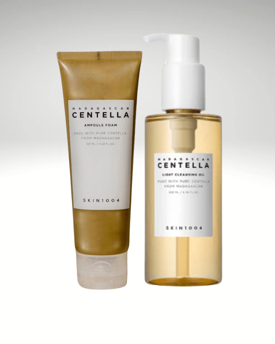 Doble Limpieza Coreana (El básico K-Beauty) - Skin1004 Oil Cleansing + Skin1004 Ampoule Foam
