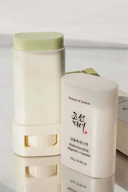 Matte Sun Stick: Mugwort + Camellia SPF 50+ PA++++ Set - Beauty of Joseon