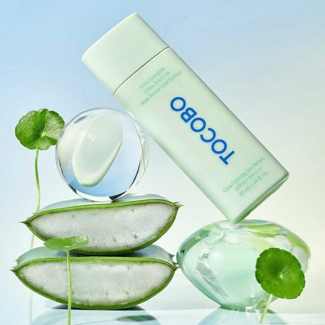 Cica Calming Sun Serum SPF50+ / PA++++ - Tocobo