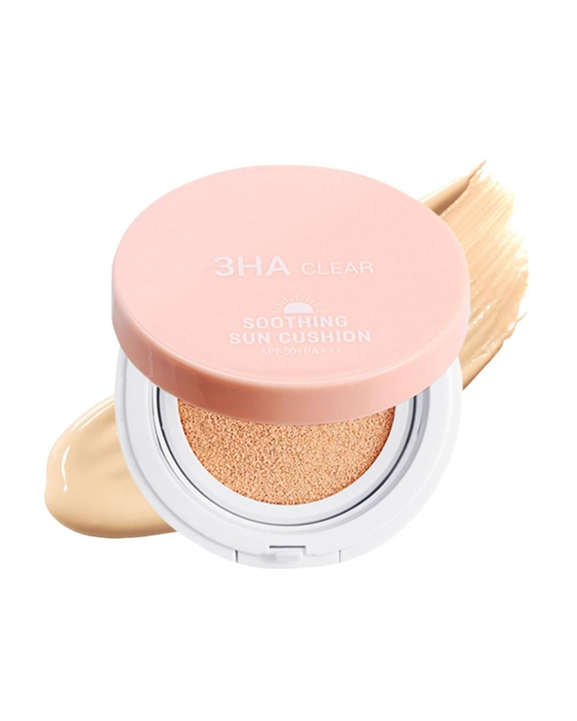 3HA Clear Soothing Sun Cushion (Beige) - Esfolio