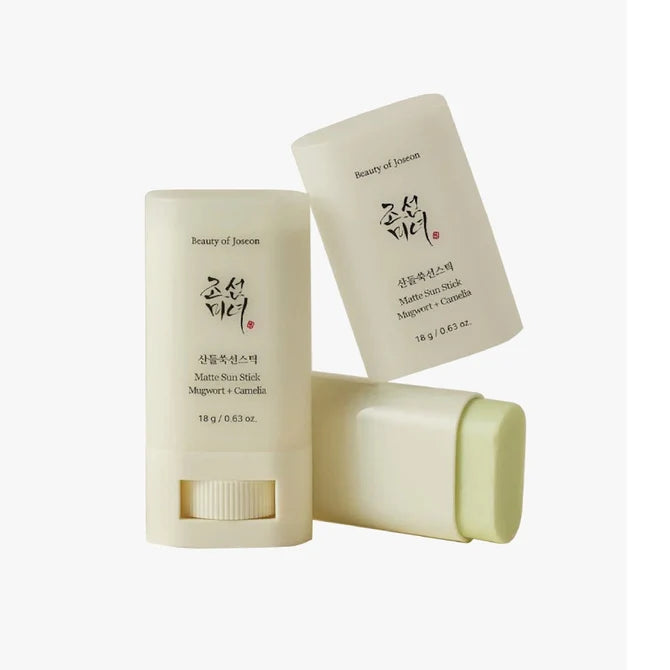 Matte Sun Stick: Mugwort + Camellia SPF 50+ PA++++ Set - Beauty of Joseon