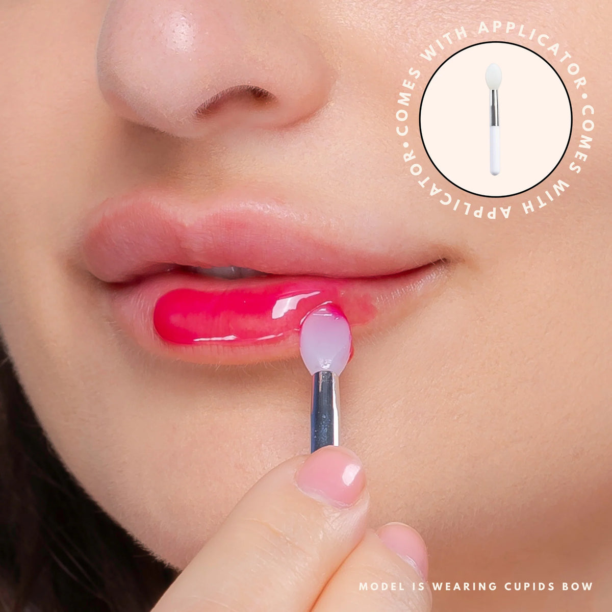 Never Been Kissed Lip Gloss y Bálsamo (Love Bug) - Kara Beauty