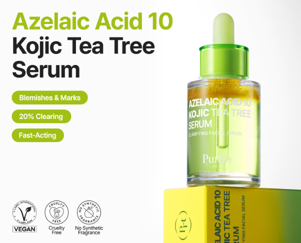 Azelaic Acid 10 Kojic Tea Tree Serum - Purito