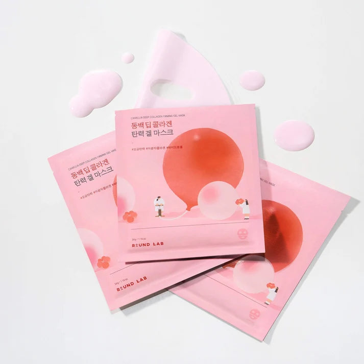 Camellia Deep Collagen Firming Gel Mask - RoundLab