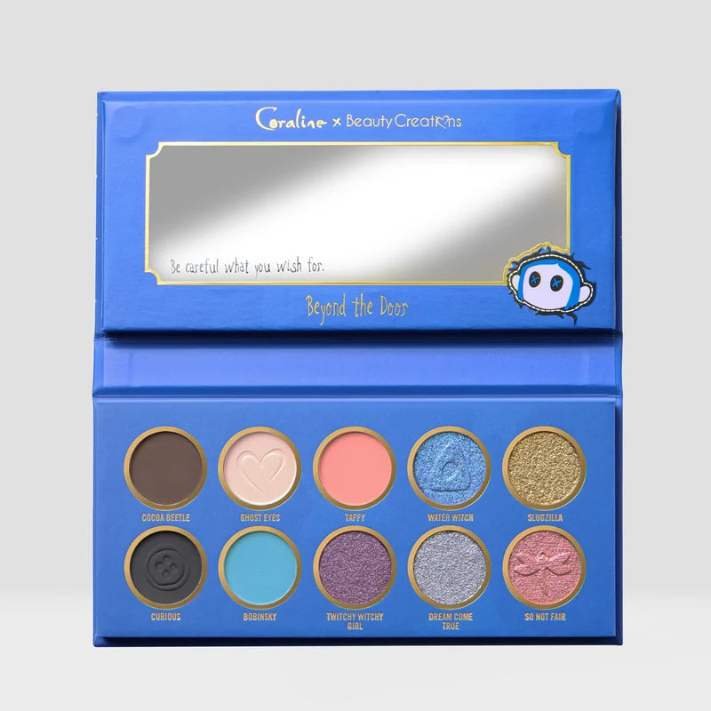 Beauty Creations x Coraline "Beyond the Door" 10 Color Palette