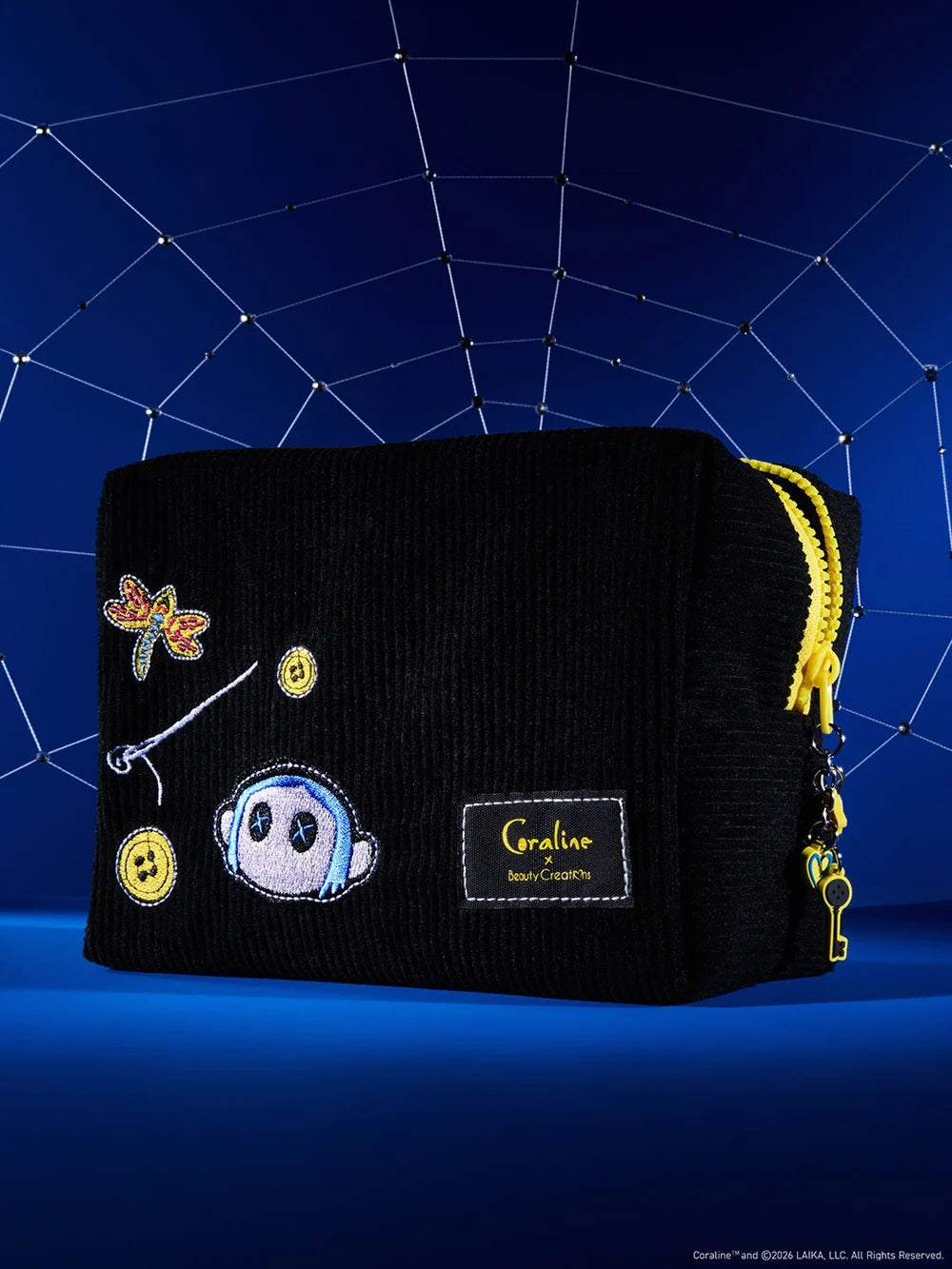 Beauty Creations x Coraline "Threadful" Cosmetic Bag