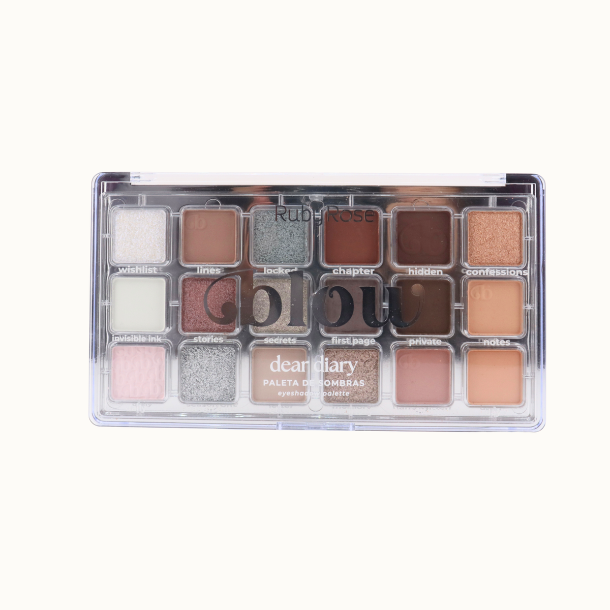 Paleta de Sombras Blow Dear Diary - Ruby Rose