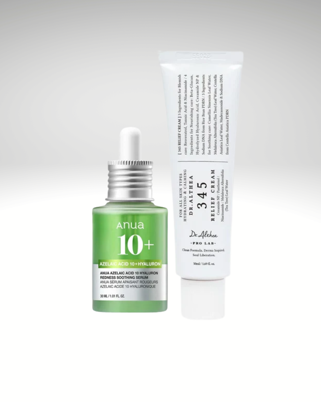 Dúo Clear & Calm (Piel en Equilibrio) - Sérum Ácido Azelaico Anua + Crema 345 Dr. Althea