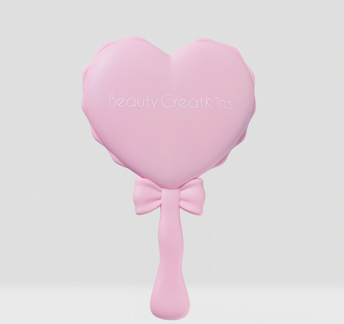 Espejo de Mano Lazo Rosado Beauty Creations