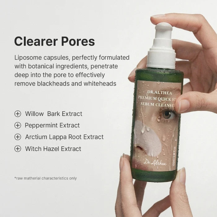 Premium Quick Step Sebum Cleanser