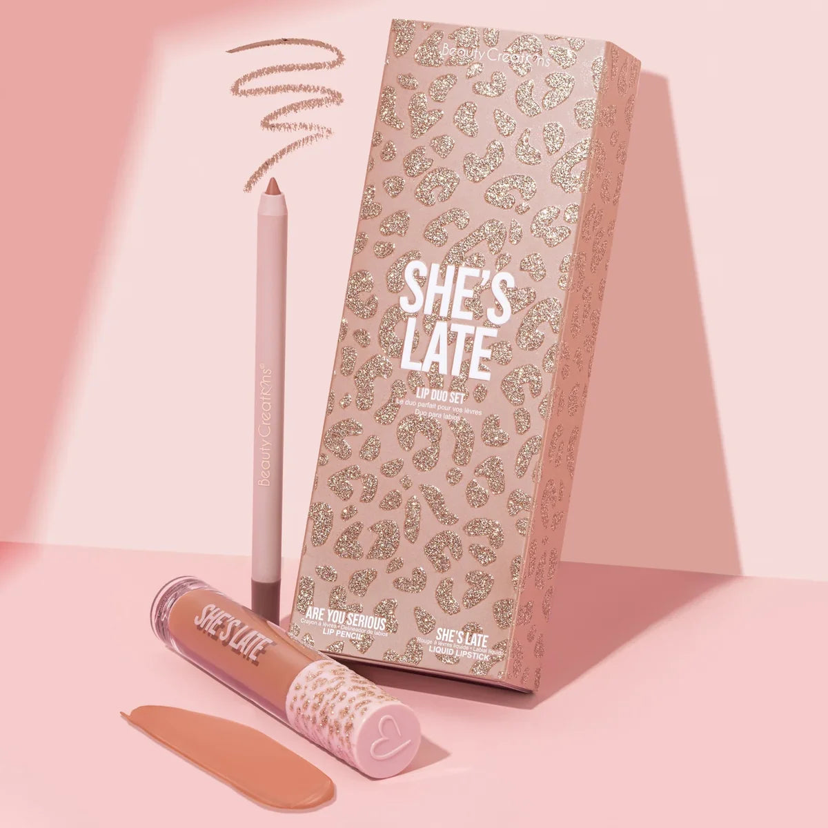 She's Late Lip Duo Set - Beauty Creations