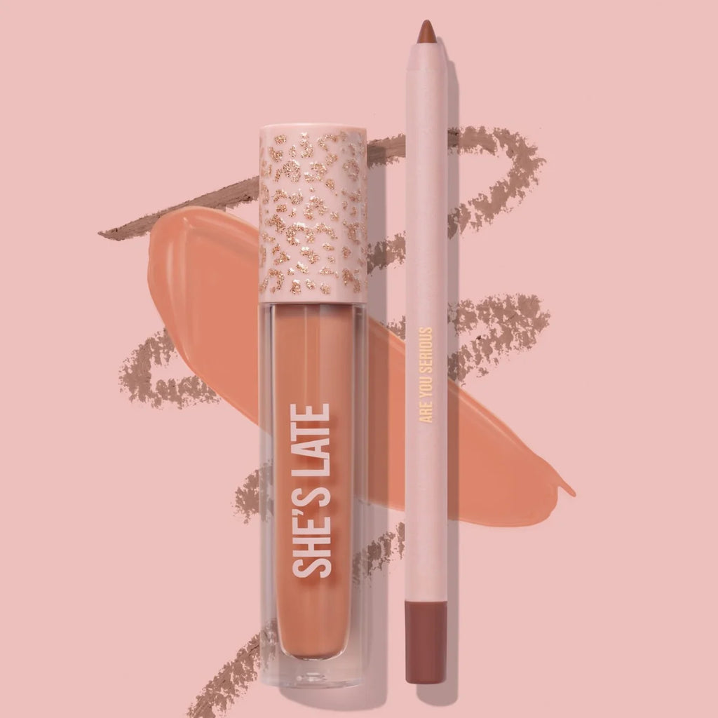 She's Late Lip Duo Set - Beauty Creations